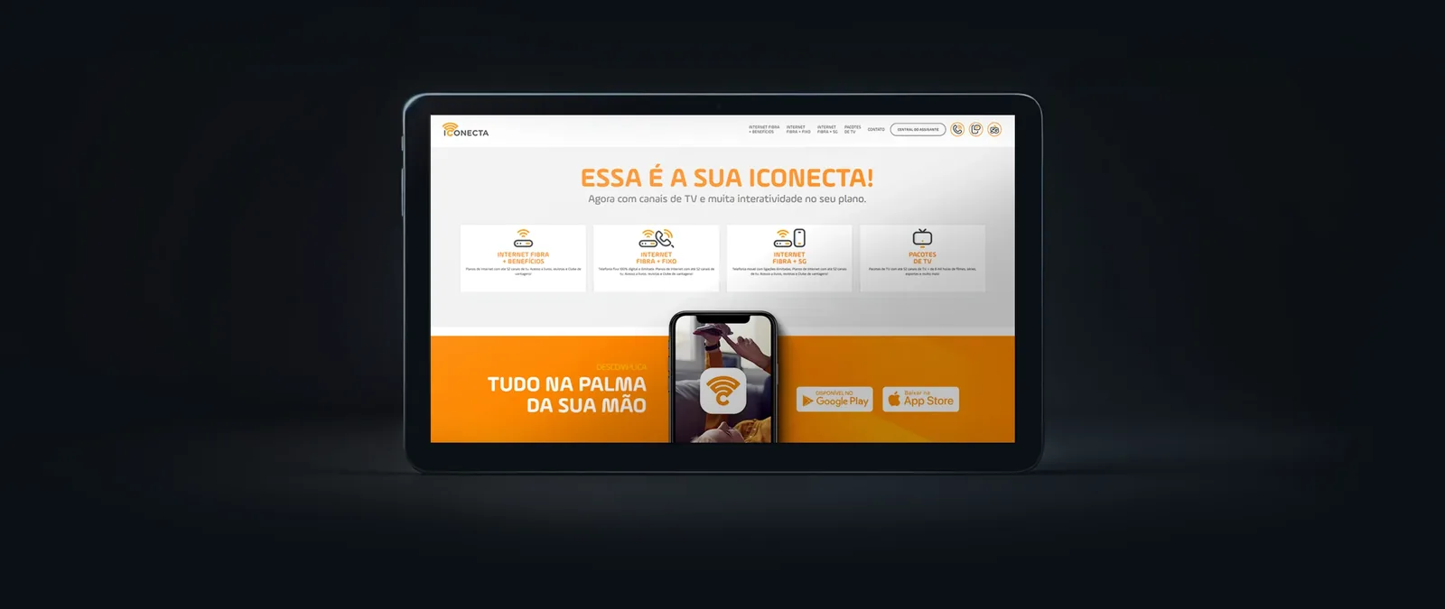 Ambiente do projeto iConecta