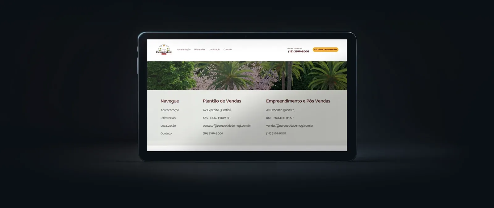 Peça do projeto Parque Cidade 18