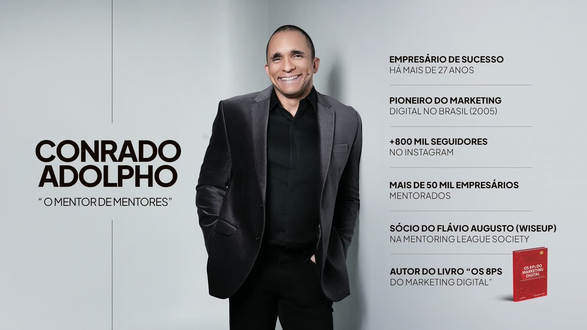 Conrado Adolpho — autor da metodologia 8Ps do Marketing Digital